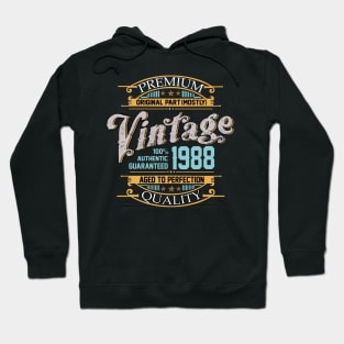 Premium Quality original part (mostly) vintage 1988 Hoodie